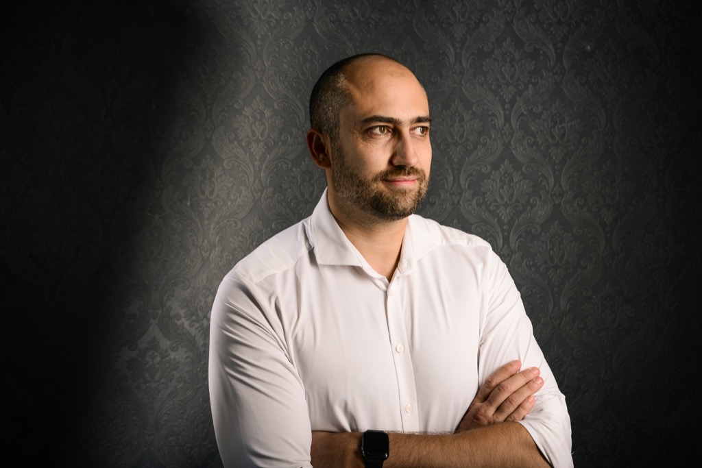 Portrait of Elisha Krieg